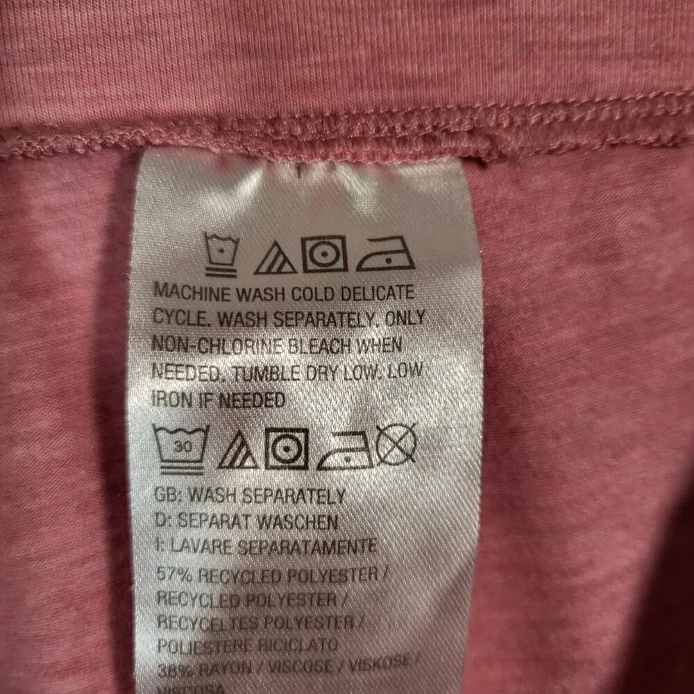 AnyBody Woman's Lightweight Lounge Pant Size Large Pink Heather - Picture 8 of 9